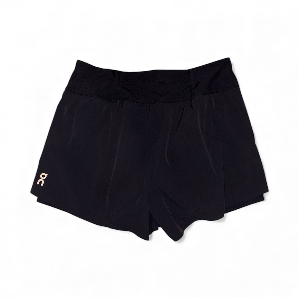 On Cloud Running Women's Athletic Black Shorts large - Picture 2 of 5